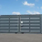 20 Fuß Open Side Lagercontainer – Schwarz