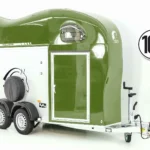 Cheval Liberte Pferdeanhänger GOLD One 1,5er | Pullman-Fahrwerk | olivgrün-Neu