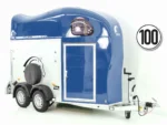 Cheval Liberte Pferdeanhänger GOLD One 1,5er | Pullman-Fahrwerk | blau-Neu