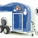Cheval Liberte Pferdeanhänger GOLD One 1,5er | Pullman-Fahrwerk | blau-Neu