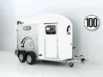 Cheval Liberte Pferdeanhänger GOLD 3 | Premium | Pullman 2 | Sattelkammer | weiß-Neu