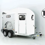 Cheval Liberte Pferdeanhänger GOLD 3 | Premium | Pullman 2 | Sattelkammer | weiß-Neu