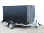 Vezeko Absenkanhänger 162x272x155 1,3t Hochplane Schwarz-Neu – Bild 10