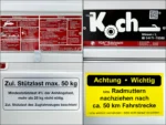 Anhänger 105x205cm 750kg | Typ U2-Neu – Bild 10