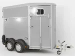 Ifor Williams Pferdeanhänger HB403|1,5er| Silber-Neu – Bild 10