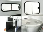 Cheval Liberte Pferdeanhänger GOLD 3 | Premium | Pullman 2 | Sattelkammer | blau-Neu – Bild 11