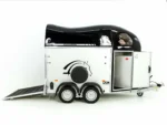 Cheval Liberte Pferdeanhänger GOLD One 1,5er | Pullmann-Fahrwerk | Sattelkammer | schwarz-Neu – Bild 12