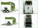 Cheval Liberte Pferdeanhänger GOLD One 1,5er | Pullman-Fahrwerk | olivgrün-Neu – Bild 12