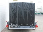 Vezeko Absenkanhänger 162x272x155 1,3t Hochplane Schwarz-Neu – Bild 13