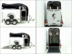 Cheval Liberte Pferdeanhänger GOLD One 1,5er | Pullman-Fahrwerk | schwarz-Neu – Bild 14