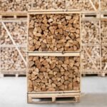 Palette kammergetrocknetes gespalten Birken Brennholz 25cm – Bild 2