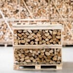 Halbe palette kammergetrocknetes gespalten Hainbuche Brennholz 25cm – Bild 2
