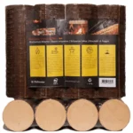 Runde Buche Brikettspallet 96 Packungen x 10 kg (960 kg) – Bild 2
