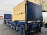 Gebrauchter 40′ Flat Rack CW-Versandcontainer – Bild 2