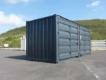20 Fuß Open Side Lagercontainer – Schwarz – Bild 2