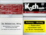 Anhänger „CROSSLINE“ 150×300 cm 240 kg | Höhe 60 cm | Aluboden | Typ 7.26-Neu – Bild 3