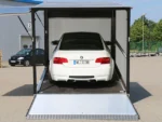 Vezeko Autotrailer Cargo Race Master 230×550 cm H210 cm 3,5t | E-Winde | Silber-Neu – Bild 4