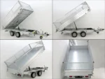 Variant Dreiseitenkipper VDK 185×360 3,5t | Blattfedern | E-Pumpe | Rampent | Gitter-Neu – Bild 4