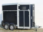 Ifor Williams Pferdeanhänger HB506| Frontausstieg | Klappenkombi| Schwarz-Neu – Bild 5