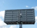 20 Fuß Open Side Lagercontainer – Schwarz – Bild 5