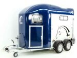 Cheval Liberte Pferdeanhänger GOLD 3 | Premium | Pullman 2 | Sattelkammer | blau-Neu – Bild 6