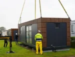 Gartenbüro 5×3 Helsinki mit WC und Küche auf der linken Seite – Bild 6
