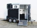 Ifor Williams Pferdeanhänger HB506| Frontausstieg | Klappenkombi| Schwarz-Neu – Bild 6