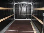 Vezeko Absenkanhänger 162x272x155 1,3t Hochplane Schwarz-Neu – Bild 7