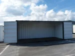 20 Fuß Open Side Lagercontainer – Schwarz – Bild 6