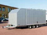 Vezeko Autotrailer Cargo Race Master 230×550 cm H210 cm 3,5t | E-Winde | Silber-Neu – Bild 8