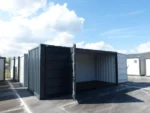 20 Fuß Open Side Lagercontainer – Schwarz – Bild 8
